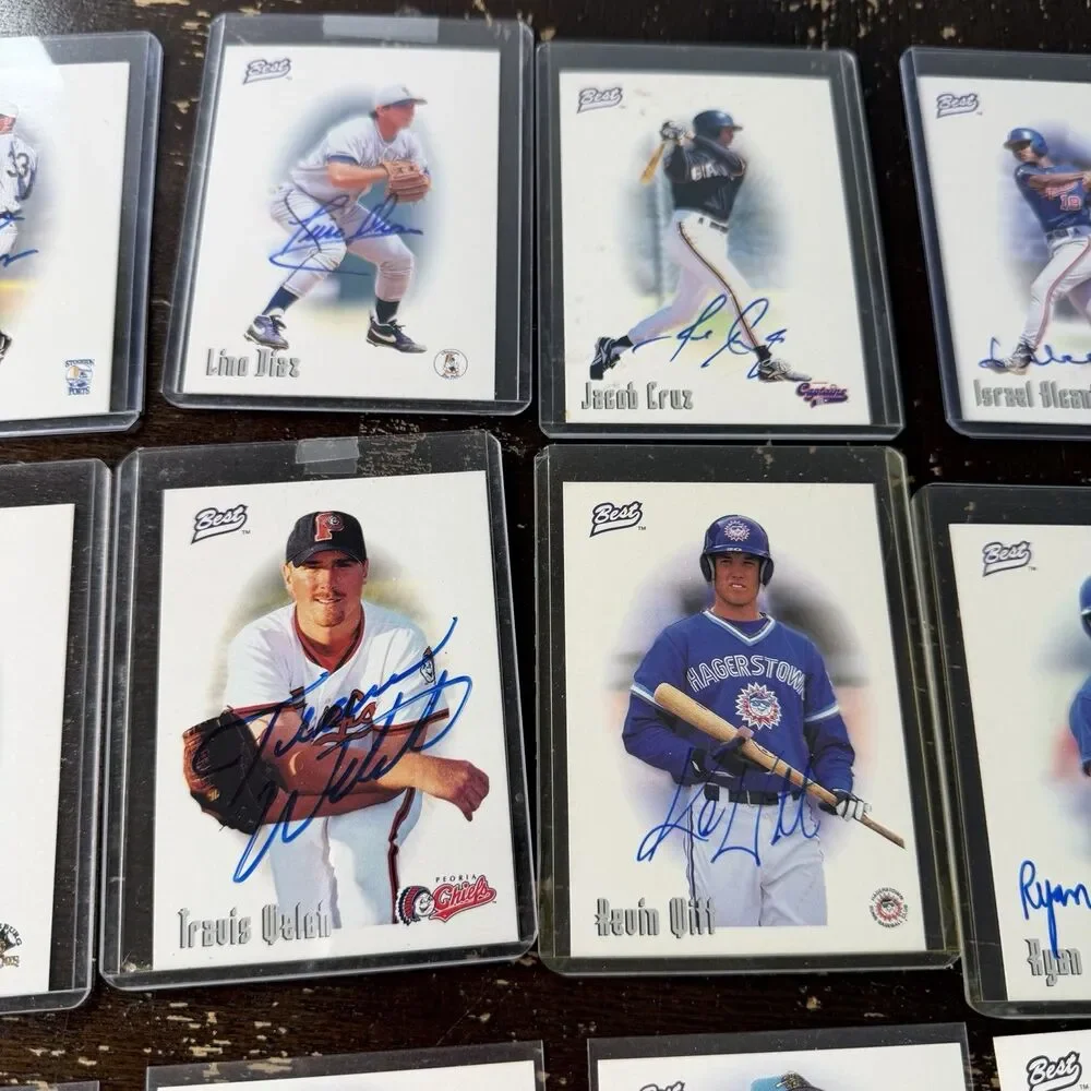 1996 Best Cards Inc Baseball Lot Of 50 Autos Minor Leaguers & Prospects Signed